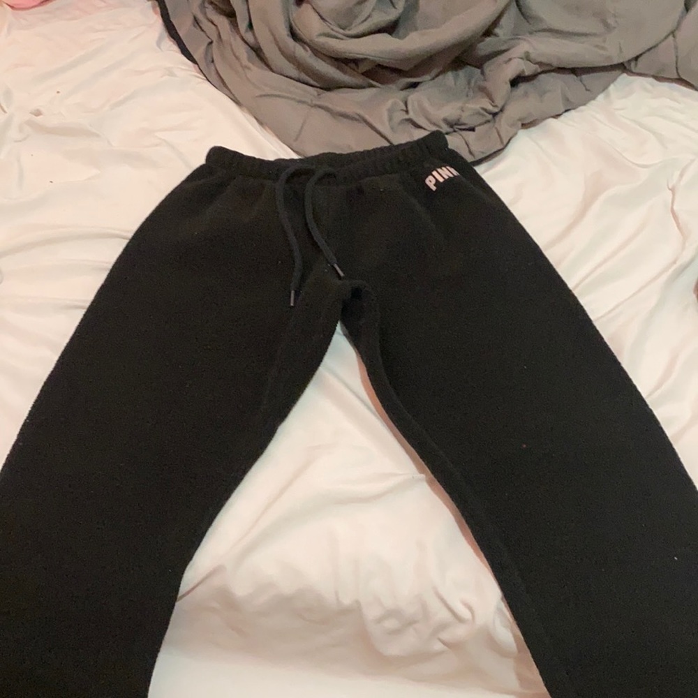 PINK black sweatpants